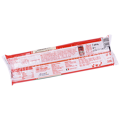 BORGES Spaghetti - Durum Wheat Pasta, 500 g Pouch 
