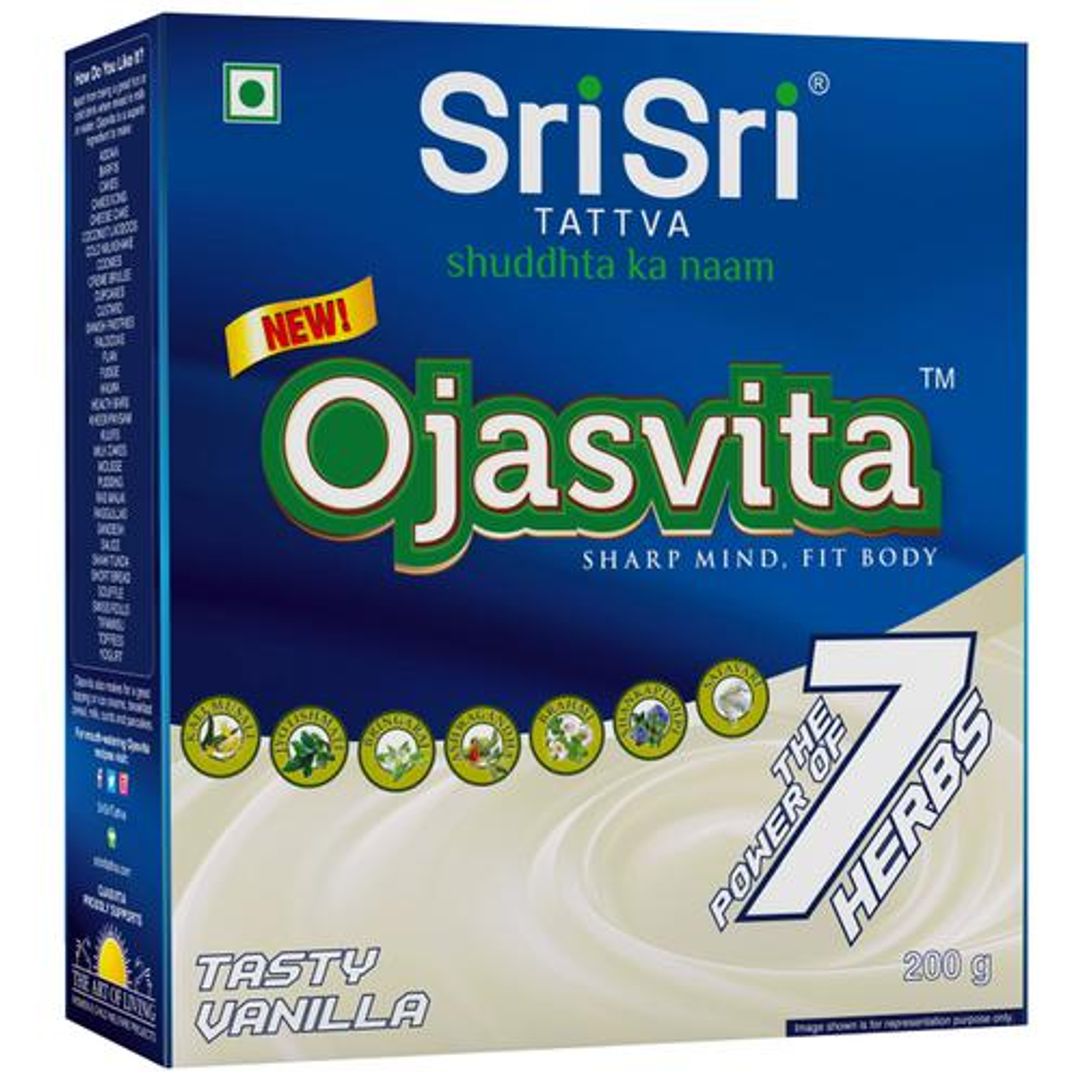 Sri Sri Tattva Sri Sri Tattva - Health Drink -  Ojasvita Vanilla Box, 200g 