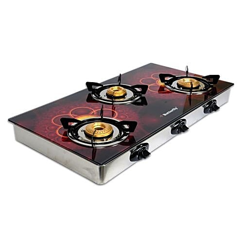 Buy Butterfly LPG Stove Reflection Glass Top (3B Special Edition