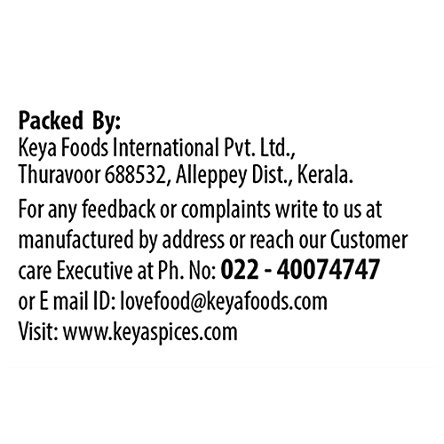 Keya Salt/Uppu - Table, Iodized, 200 g Box 