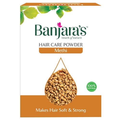 Buy Banjara's Hair Care Powder - Methi 100 gm Carton Online at Best Price.  of Rs 80 - bigbasket