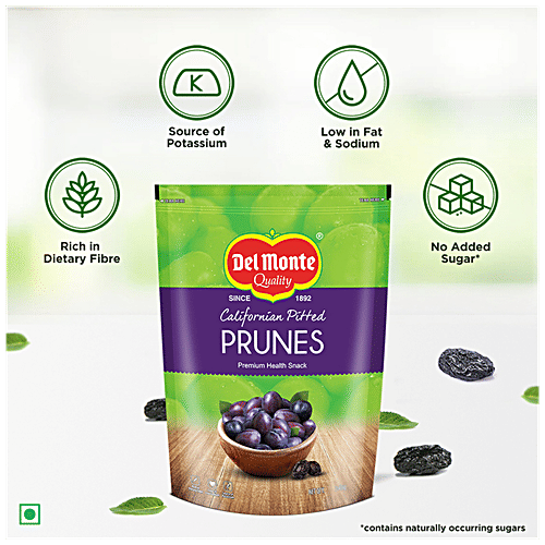 Del Monte California Prunes - Premium Pitted, 130 g  