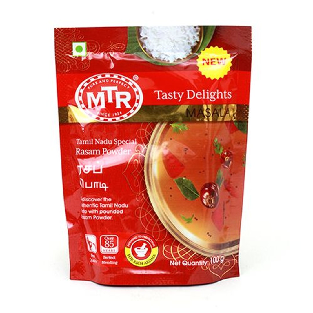 Buy Mtr Rasam Powder Masala Tamil Nadu Special 100 Gm Pouch Online at