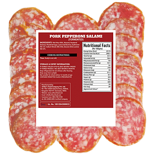 Buy Bon Appetit Pork Pepperoni Salami Online at Best Price bigbasket