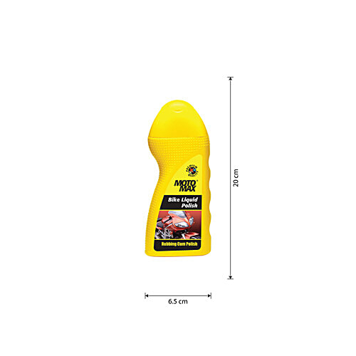 Motomax Liquid Polish - Premium, Cleans & Shines Bikes, Cars, For Auto Care Needs, 100 ml Long Lasting Shine