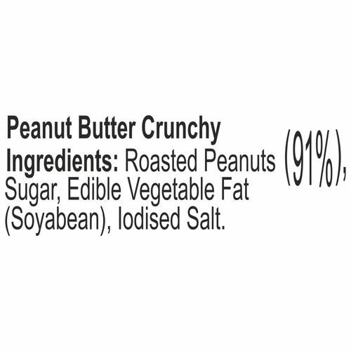Dr. Oetker FunFoods Peanut Butter Crunchy, 400 g Jar 