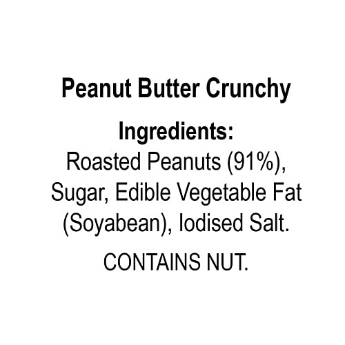 Dr.Oetker FunFoods Peanut Butter - Crunchy, 375 g  