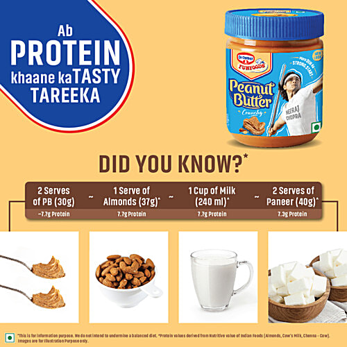 Dr.Oetker FunFoods Peanut Butter - Crunchy, 375 g  