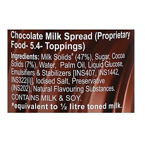 Dr.Oetker FunFoods Chocolate Milk Spread, 450 g Zero Trans Fat