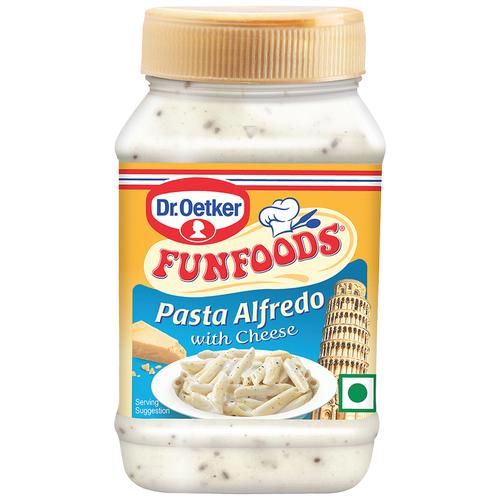 Dr. Oetker Funfoods Pasta Alfredo With Cheese, 275 g  Trans Fat Free