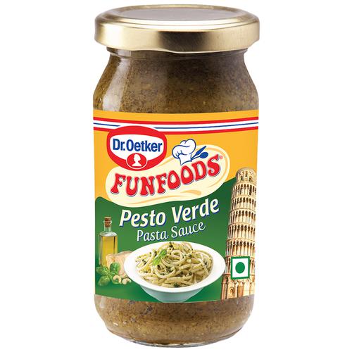 Dr. Oetker Funfoods Pesto Verde Pasta Sauce, 140 g  