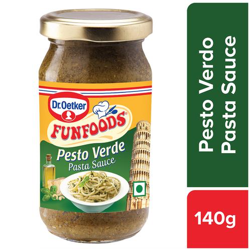 Dr. Oetker Funfoods Pesto Verde Pasta Sauce, 140 g  
