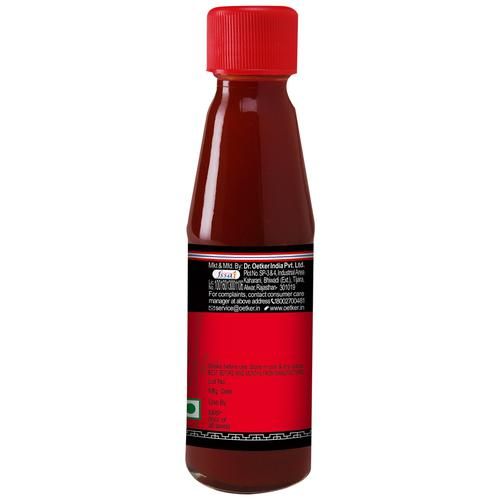 Dr. Oetker FunFoods Red Chilli Sauce, 220 g  No Added Colour, Trans Fat Free