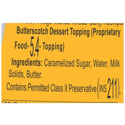 Dr. Oetker Dessert Topping - Butterscotch, 300 g Pet 