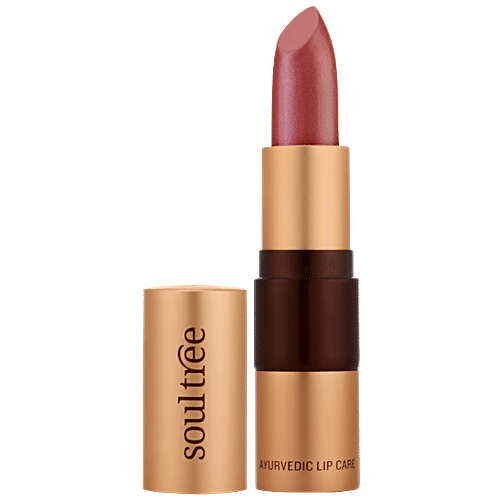 Soultree Ayurvedic Lipstick - Wild Honey 811, 4.5 g  Lead Free, Mineral Oil Free