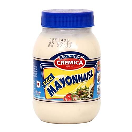 Buy Mrs Bectors Cremica Mayonnaise Egg 275 Gm Bottle Online at the Best