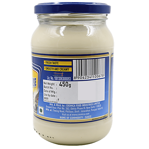 Buy Mrs Bectors Cremica Mayonnaise 450 Gm Bottle Online at the Best