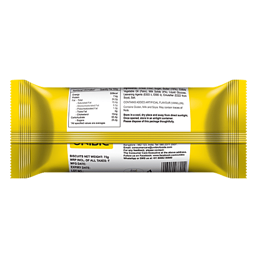 Unibic Butter Cookies, 67.5 g Pouch Bicalicious, Zero Trans Fat
