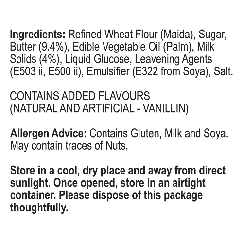 Unibic Butter Cookies, 67.5 g Pouch Bicalicious, Zero Trans Fat