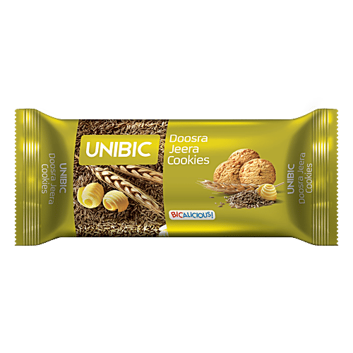 Buy Unibic Cookies Doosra Jeera Butter 75 Gm Carton Online At Best