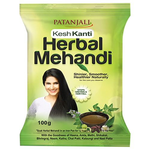 Buy Patanjali Mehendi Herbal 100 gm Online At Best Price of Rs 35 -  bigbasket