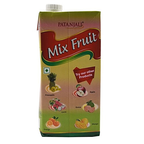 Buy Patanjali Juice Mix Fruit 1 L Online at the Best Price of Rs 85