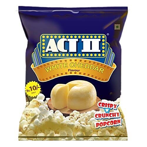 Buy ACT II Instant Popcorn White Cheddar Online at Best Price of Rs