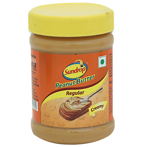 Buy Sundrop Peanut Butter Creamy 200 Gm Bottle Online At Best Price of
