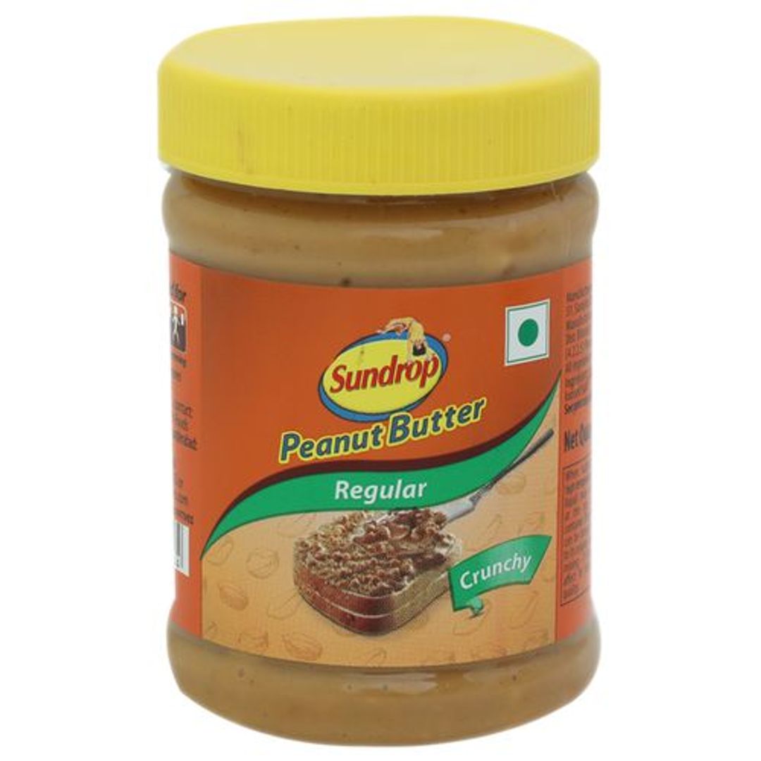 Sundrop Peanut Butter - Crunchy, Rich In Protein, Spreads, 200 g Bottle