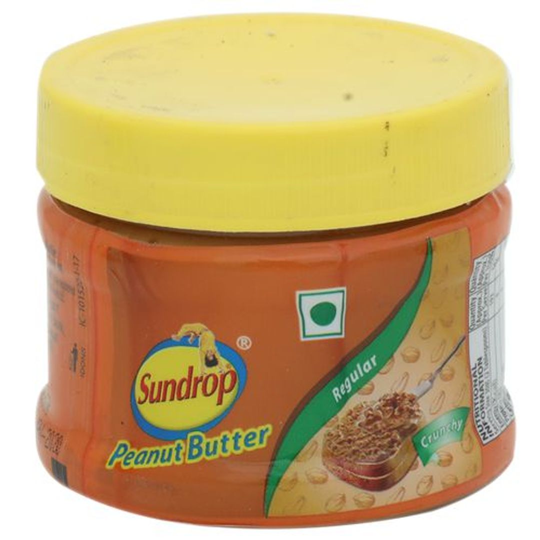 Sundrop Peanut Butter - Crunchy, Rich In Protein, Spreads, 100 g Bottle