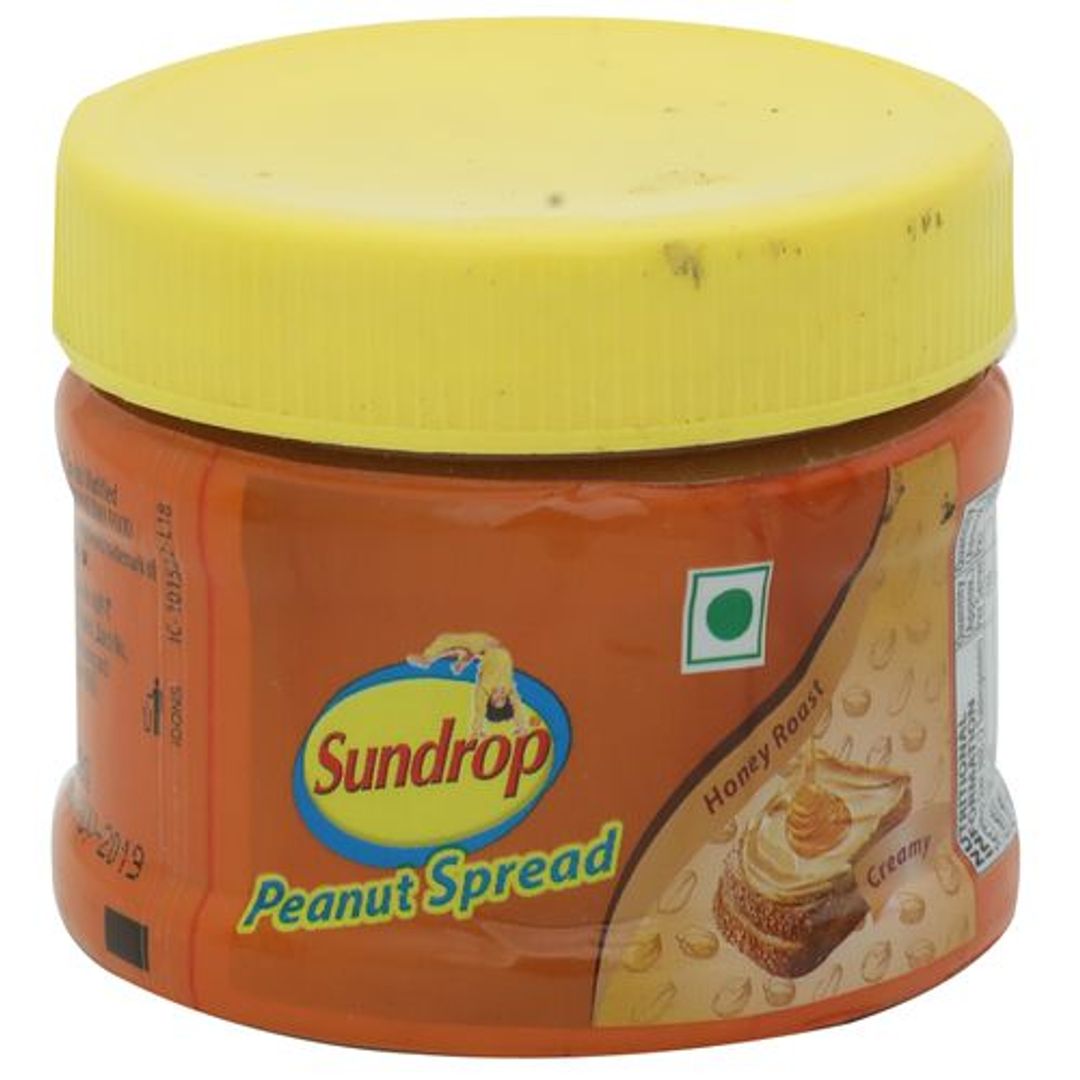 Sundrop Peanut Butter - Honey Roast, Creamy, 100 g Bottle