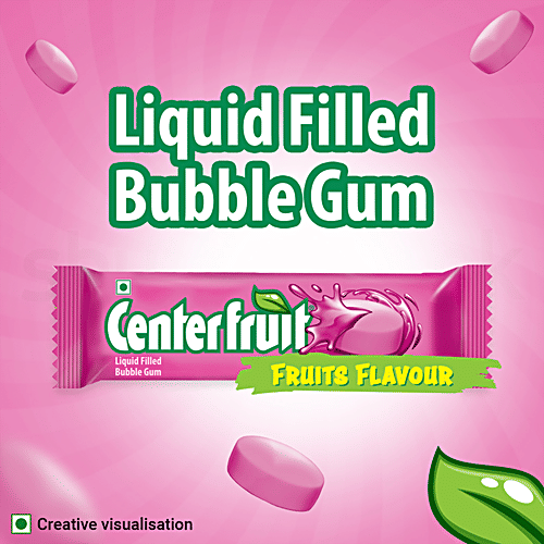 Buy Center Fruit Center Fruit Chewing Gum Fruits Flavoured Stick 27 Gm