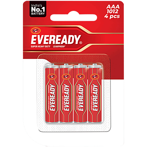 Buy Eveready Battery Aaa 4 Pcs Online At Best Price bigbasket
