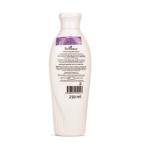 Enchanteur Charming Perfumed Body Lotion with Aloe Vera & Olive Butter, 250 ml  