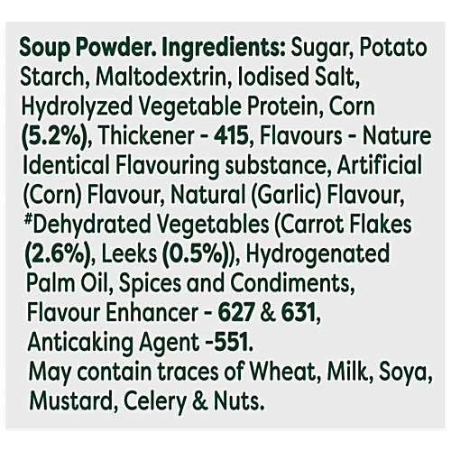 Knorr Instant Sweet Corn Cup-A-Soup, 9.5 g No Added Preservatives