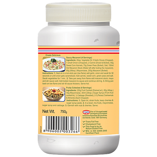 Buy Funfoods Mayonnaise Veg 750 Gm Online At Best Price bigbasket