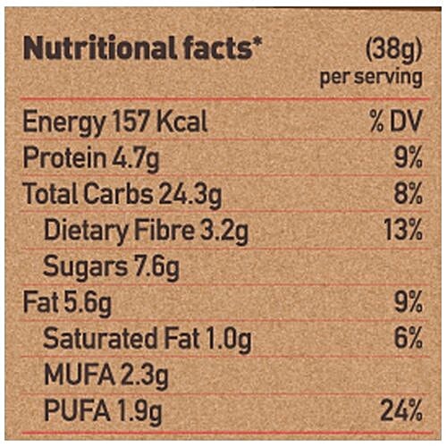 Yoga bar Multigrain Energy Bar - Chocolate Chunk Nut, 38 g Pack of 10 