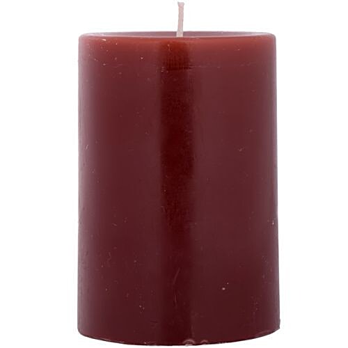 Inspiredkraft Scented Pillar Candles - Sandlewood, 1 pc  