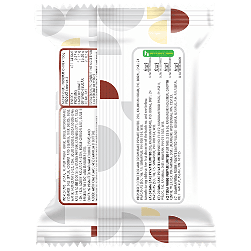 Winkies Centre Filled Cake - Chocolate with Vanilla Cream, 30 g  