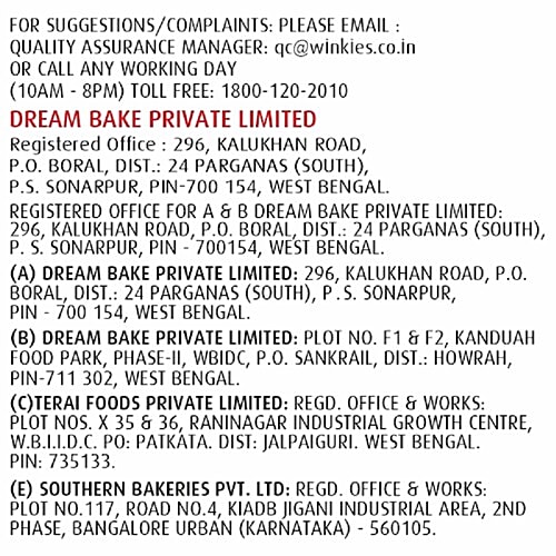 Winkies Centre Filled Cake - Chocolate with Vanilla Cream, 30 g  