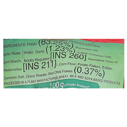 McCain Crunchy Potato Nuggets - Chilli Garlic Potato Bites, 420 g  