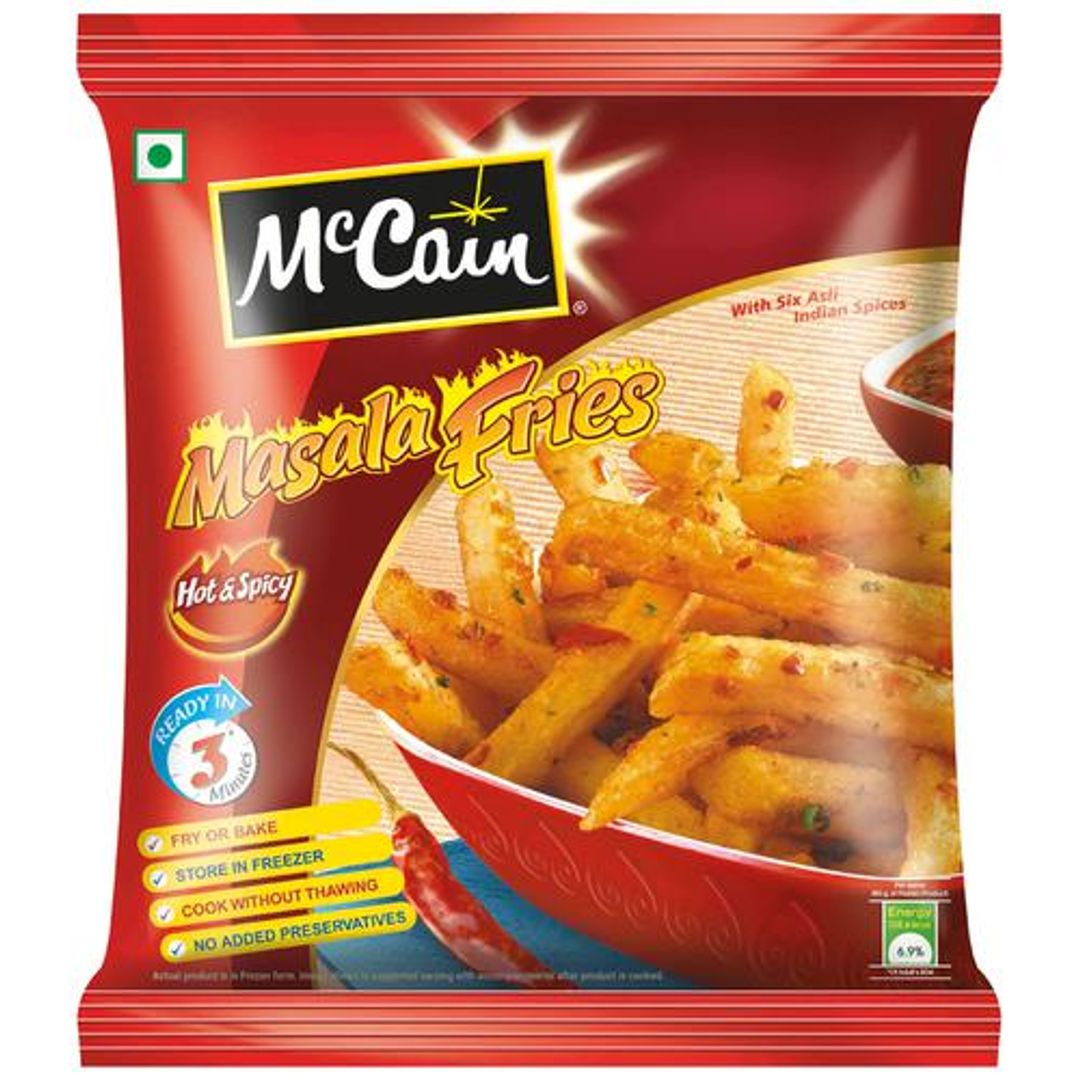 McCain Masala Fries - Hot & Spicy, 420 g 
