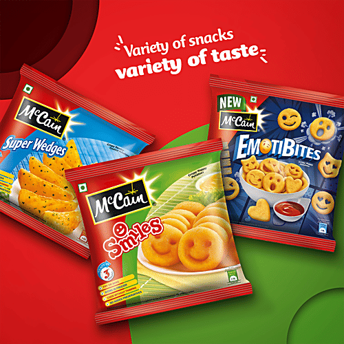 McCain Smiles Crispy Happy Potatoes, 1.25 kg  