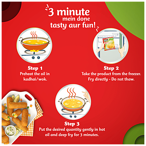 Buy Mccain Veggie Fingers Veggie Delight With Corn Carrot Peas 400 Gm