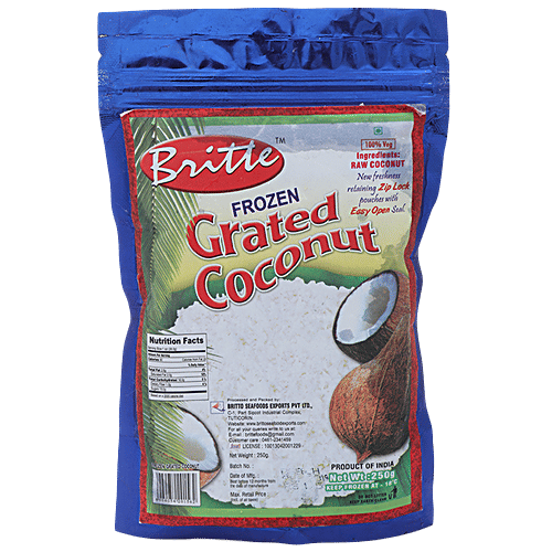Britte  Grated Coconut - Frozen, 250 g  