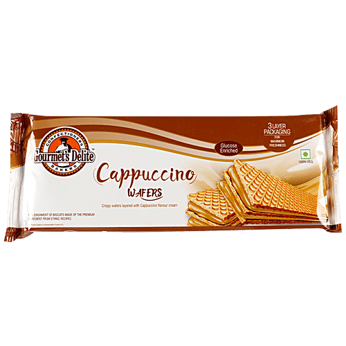 Gourmets Delite  Wafers - Cappuccino, 130 g  