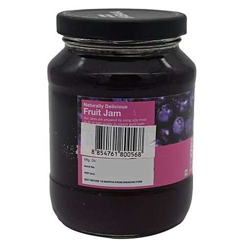 Chabaa Fruit Jam - Blueberry, 430 g Bottle 
