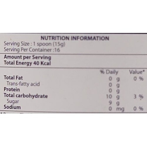 Chabaa Fruit Jam - Orange, 240 g Bottle Fresh, Juicy & Delicious
 Naturally Delicious Fruit Jam