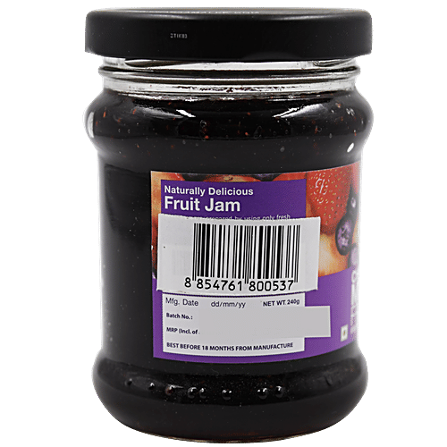 Chabaa Fruit Jam - Mixed Berry, 240 g Bottle 