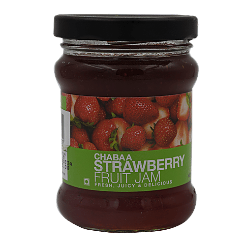Chabaa Fruit Jam - Strawberry, 240 g Bottle 